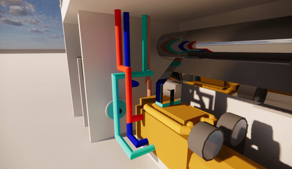 Modèle 3D de CFD - Groupes Electrogènes